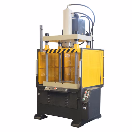 Pressa idraulica per formatura di lamiere CNC a singola azione a quattro colonne da 200 tonnellate