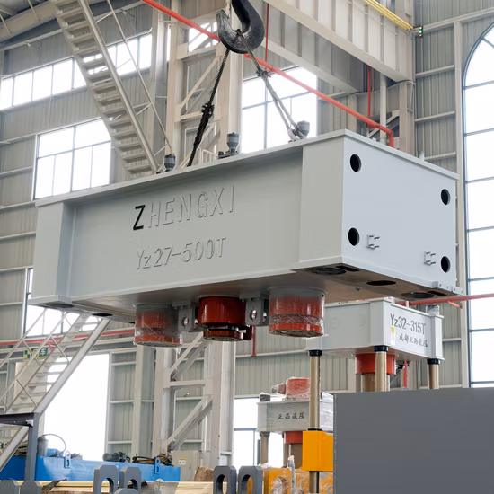 Materiale composito del piano di lavoro inferiore di Zhengxi che forma la macchina della pressa idraulica
